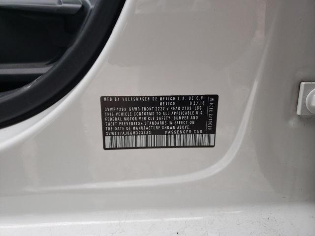 2016 VOLKSWAGEN JETTA SEL - 3VWL17AJ6GM323483