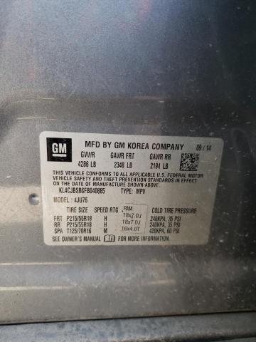 2015 BUICK ENCORE CON - KL4CJBSB6FB040885