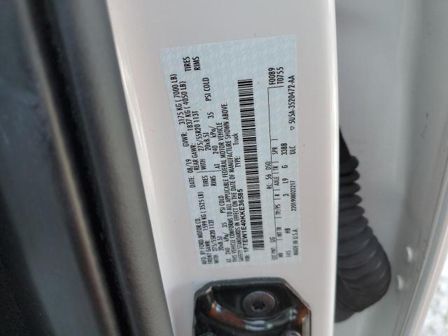1FTEW1E40KKE36585 Ford F150 Supercrew