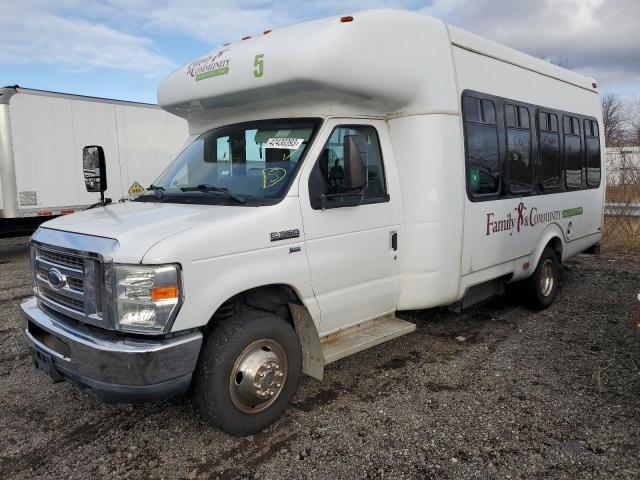 Salvage cars for sale from Copart Columbia Station, OH: 2011 Ford Econoline E350 Super Duty Cutaway Van