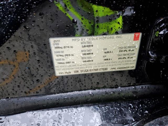 5YJSA1E17HF177090 Tesla MODEL S