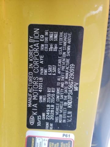 2016 KIA SOUL + KNDJP3A56G7290919