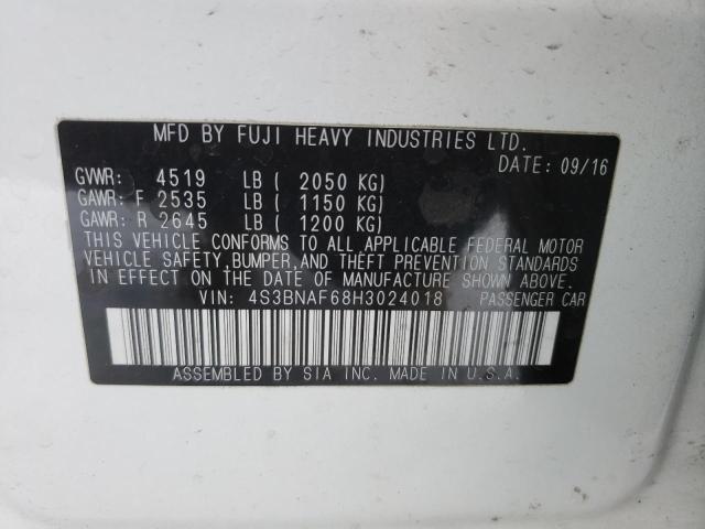 4S3BNAF68H3024018 Subaru Legacy 2.5i Premium