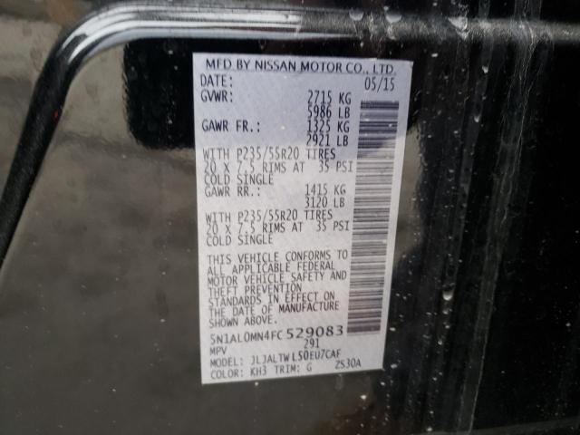 2015 INFINITI QX60 5N1AL0MN4FC529083