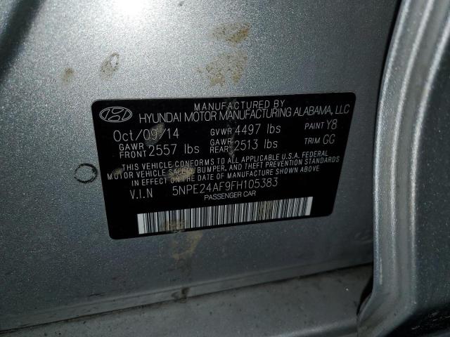 2015 HYUNDAI SONATA SE - 5NPE24AF9FH105383