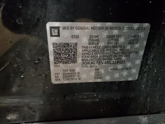 2019 GMC TERRAIN SL 3GKALTEV4KL118421