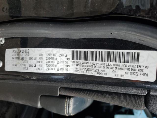 2016 JEEP CHEROKEE L - 1C4PJMCB2GW226239