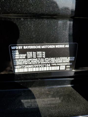 2023 BMW I4 EDRIVE4 - WBY73AW07PFP07184