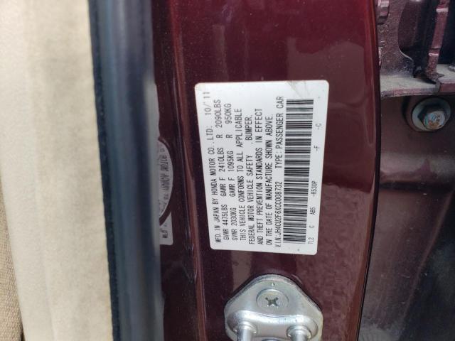 JH4CU2F6XCC008732 Acura Tsx Tech