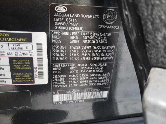 SALGV2TF8EA172282 Land Rover Range Rover Autobiography