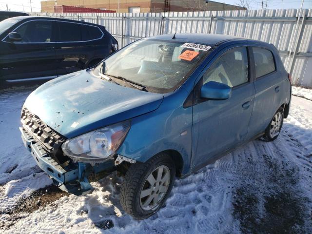 Mitsubishi Mirage salvage cars for sale: 2014 Mitsubishi Mirage ES