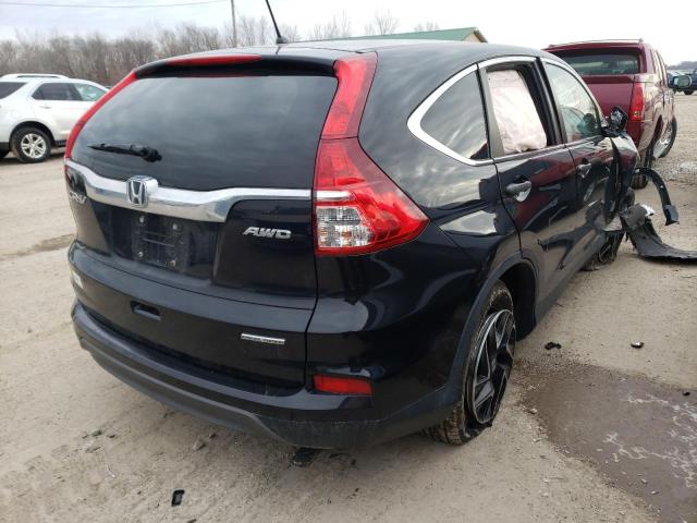 2016 HONDA CR-V SE 5J6RM4H40GL075603