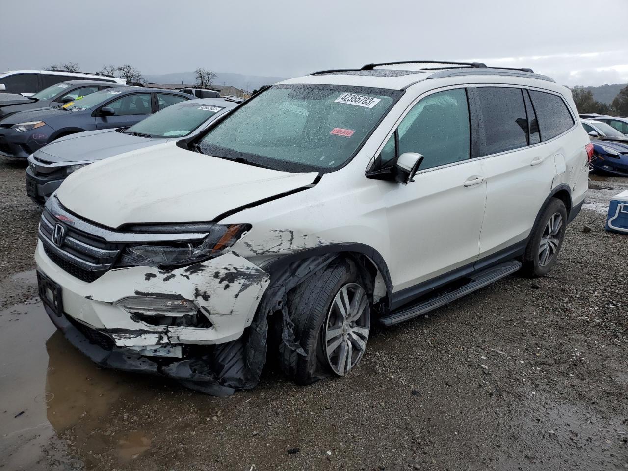 5FNYF5H53HB004426 HONDA PILOT EXL 2017