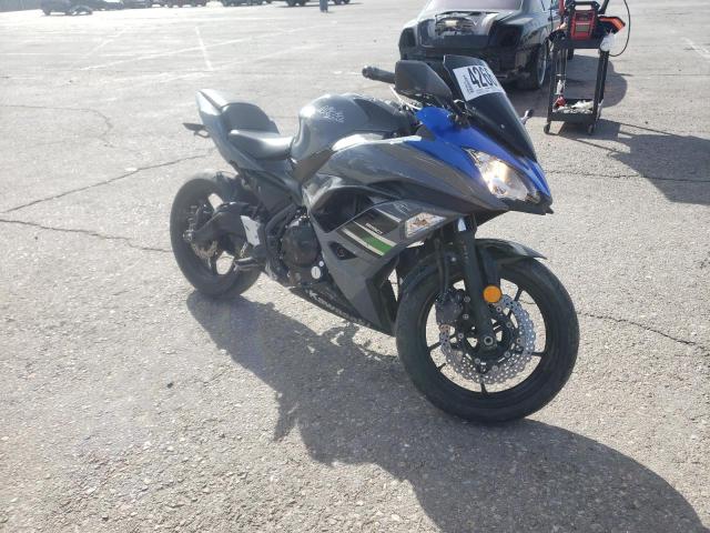 Kawasaki EX650 J salvage cars for sale: 2018 Kawasaki EX650 J
