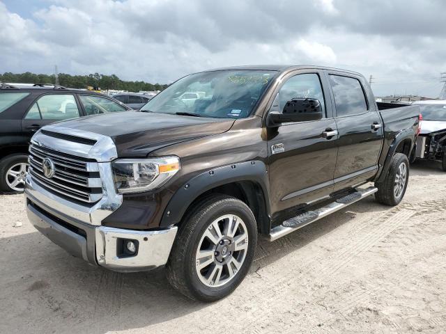 Toyota Tundra salvage cars for sale: 2020 Toyota Tundra Crewmax 1794