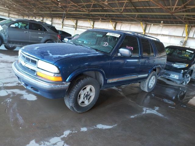 Chevrolet Blazer salvage cars for sale: 2001 Chevrolet Blazer