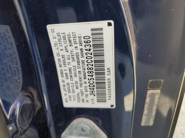 JH4DC54882C024360 Acura RSX