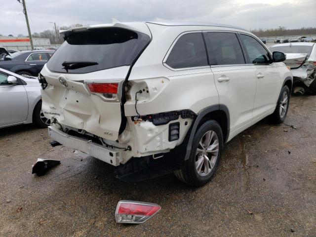 VIN 5TDKKRFH8ES023809 2014 Toyota Highlander, Xle no.3