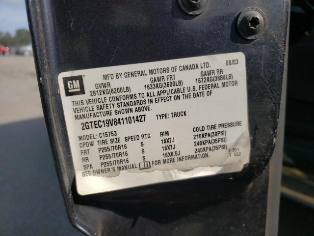 2GTEC19V841101427 GMC New Sierra C1500