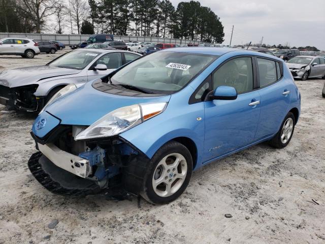 Nissan Leaf salvage cars for sale: 2012 Nissan Leaf SV