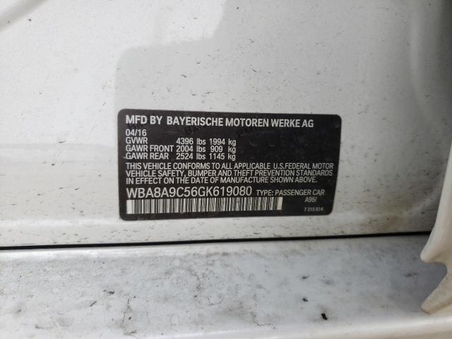 2016 BMW 320 I - WBA8A9C56GK619080