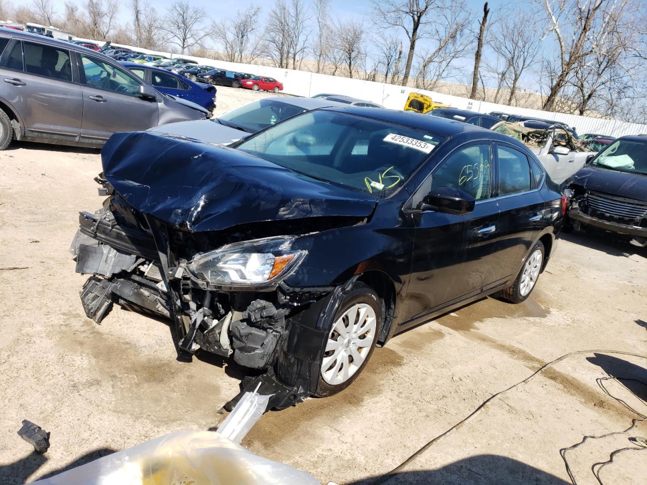 2017 Nissan Sentra S VIN: 3N1AB7AP9HY271257 Lot: 42533353