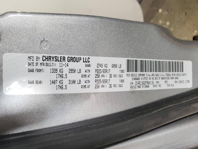 2015 CHRYSLER TOWN & COU 2C4RC1BG2FR601181