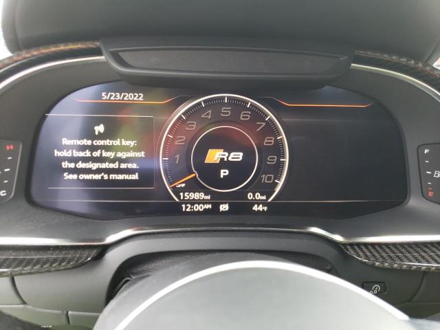 2018 AUDI R8 5.2 PLU - WUAKBAFX5J7900157