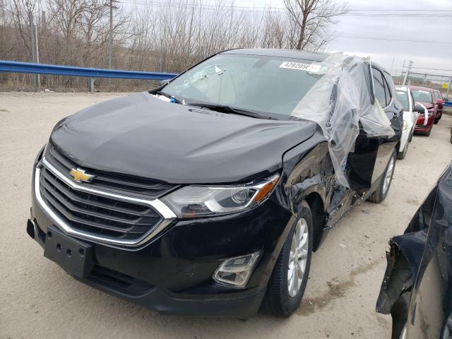 Salvage cars for sale at Pekin, IL auction: 2018 Chevrolet Equinox LT
