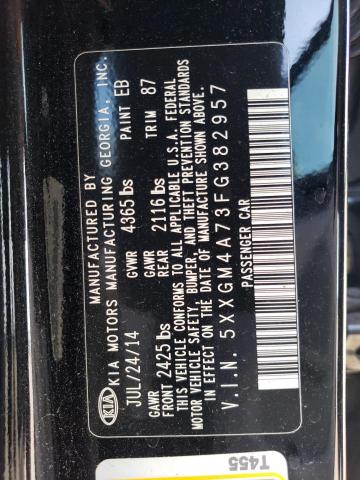2015 KIA OPTIMA LX 5XXGM4A73FG382957