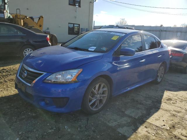 Salvage cars for sale from Copart Windsor, NJ: 2013 Nissan Sentra S