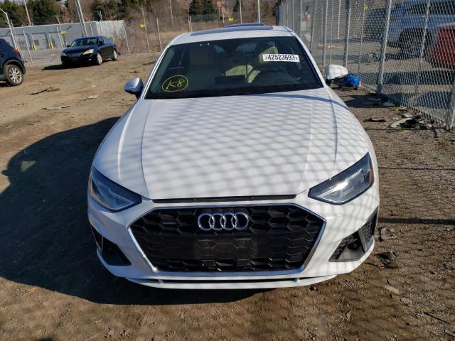 2021 AUDI A4 QUATTRO WAUDAAF47MA054522