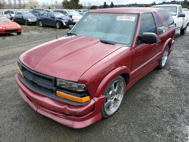 Chevrolet Blazer salvage cars for sale: 2002 Chevrolet Blazer