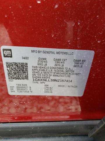 2022 GMC ACADIA AT4 - 1GKKNLLS9NZ157414
