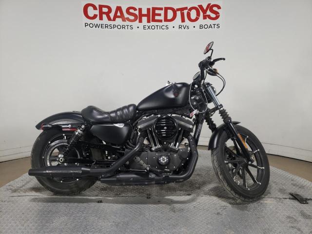 Salvage motorcycles for sale at Dallas, TX auction: 2020 Harley-Davidson XL883 N