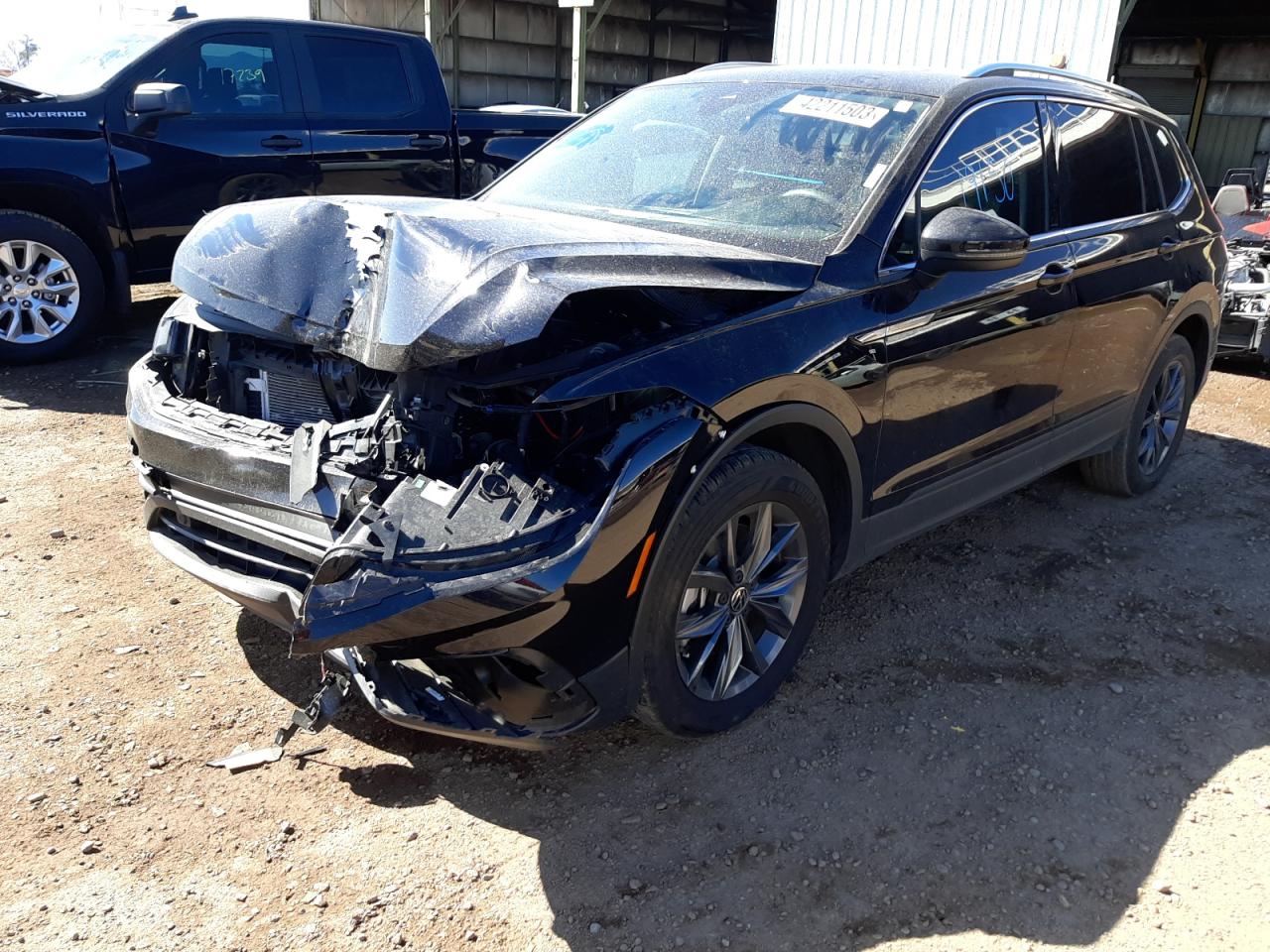 3VV3B7AX1NM069779 VOLKSWAGEN TIGUAN SE 2022