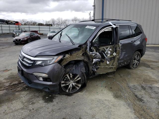 Salvage cars for sale from Copart Antelope, CA: 2017 Honda Pilot EXL