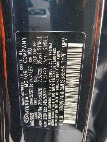 2021 HYUNDAI PALISADE C - KM8R74HEXMU298559