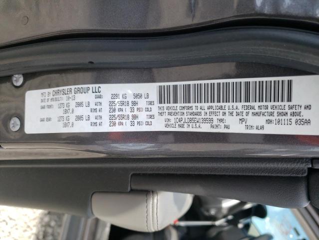 1C4PJLDB5EW139599 Jeep Cherokee Limited