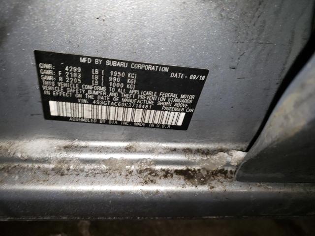 4S3GTAC60K3710481 Subaru Impreza Premium