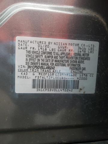 2020 NISSAN KICKS SR 3N1CP5DV0LL495242