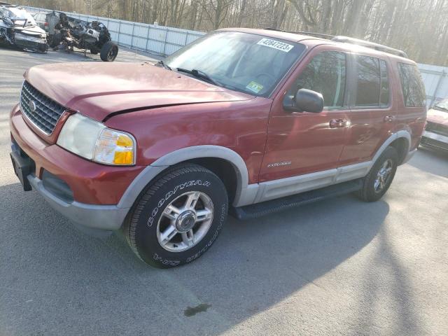 Salvage cars for sale from Copart Glassboro, NJ: 2002 Ford Explorer XLT