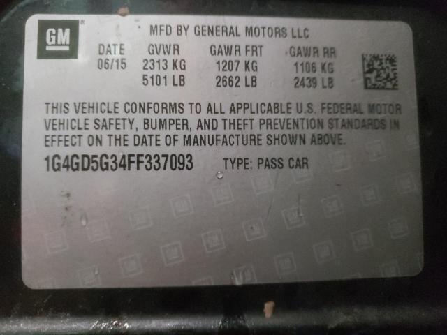 2015 BUICK LACROSSE P - 1G4GD5G34FF337093