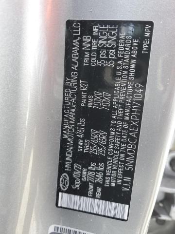 5NMJBCAEXPH171049 Hyundai TUCSON SEL