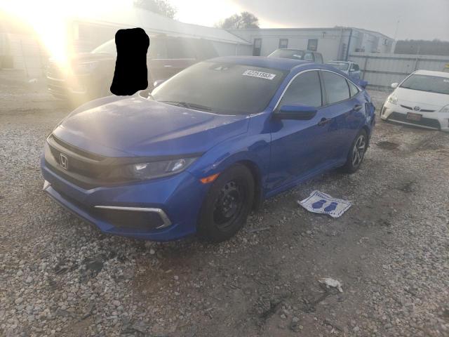 Lot #2276177940 2019 HONDA CIVIC LX salvage car