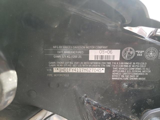 2007 HARLEY-DAVIDSON FLHRS - 1HD1FY4117Y627045