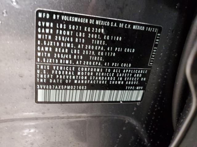 2023 VOLKSWAGEN TIGUAN SE 3VV8B7AX5PM021663