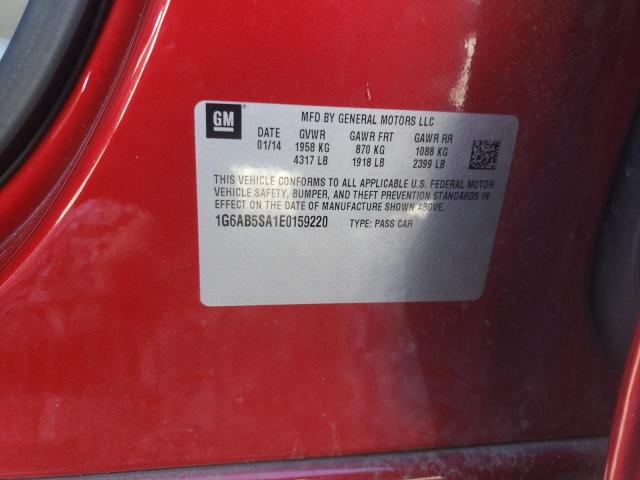 1G6AB5SA1E0159220 Cadillac ATS LUXURY