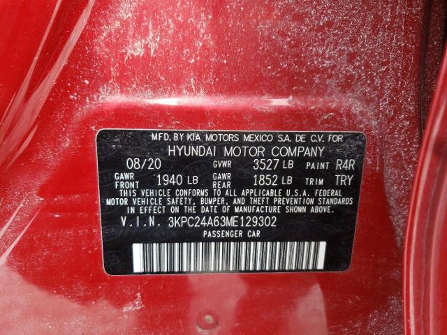2021 HYUNDAI ACCENT SE 3KPC24A63ME129302