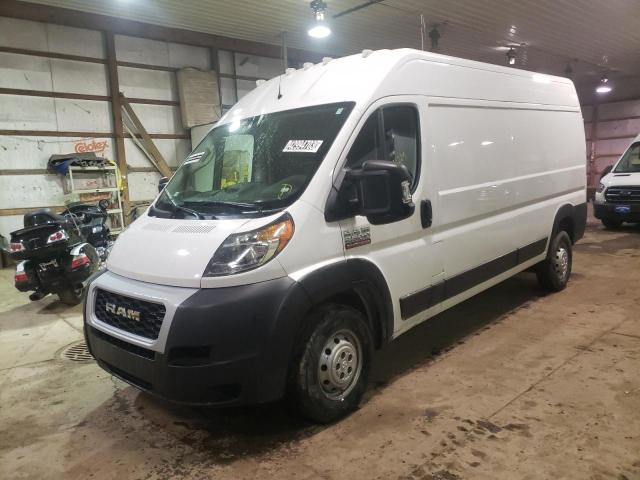 Salvage cars for sale from Copart Columbia Station, OH: 2021 Dodge RAM Promaster 2500 2500 High